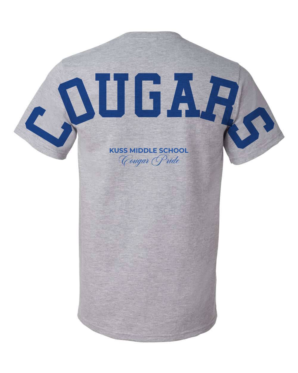 Kuss "Cougars" Back-TShirt