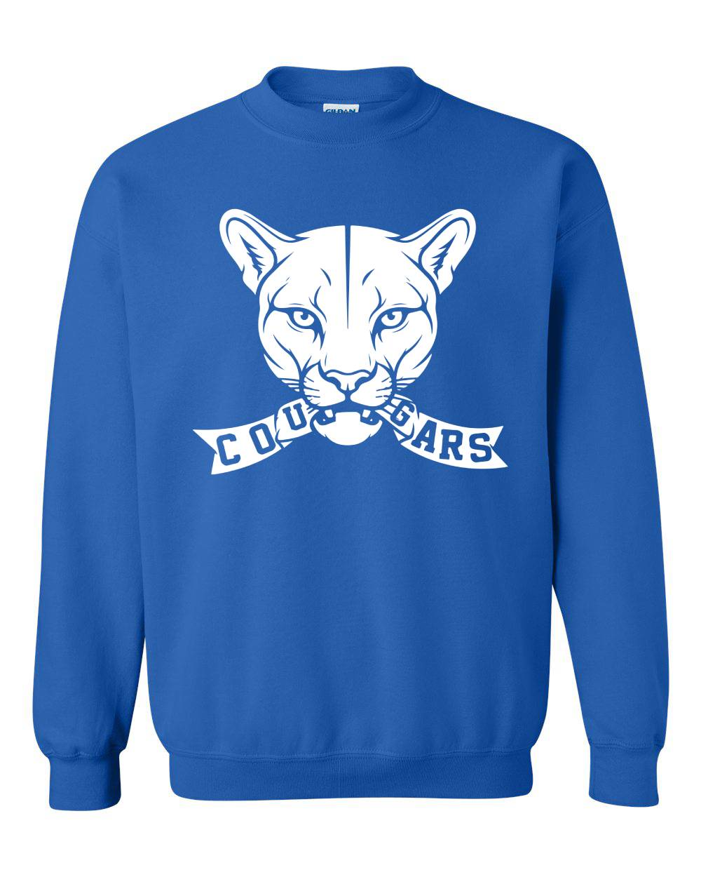 Cougars Banner Crewneck
