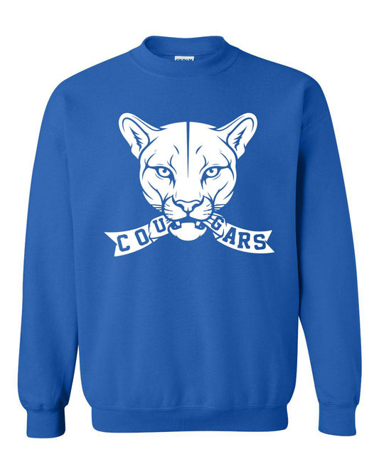 Cougars Banner Crewneck