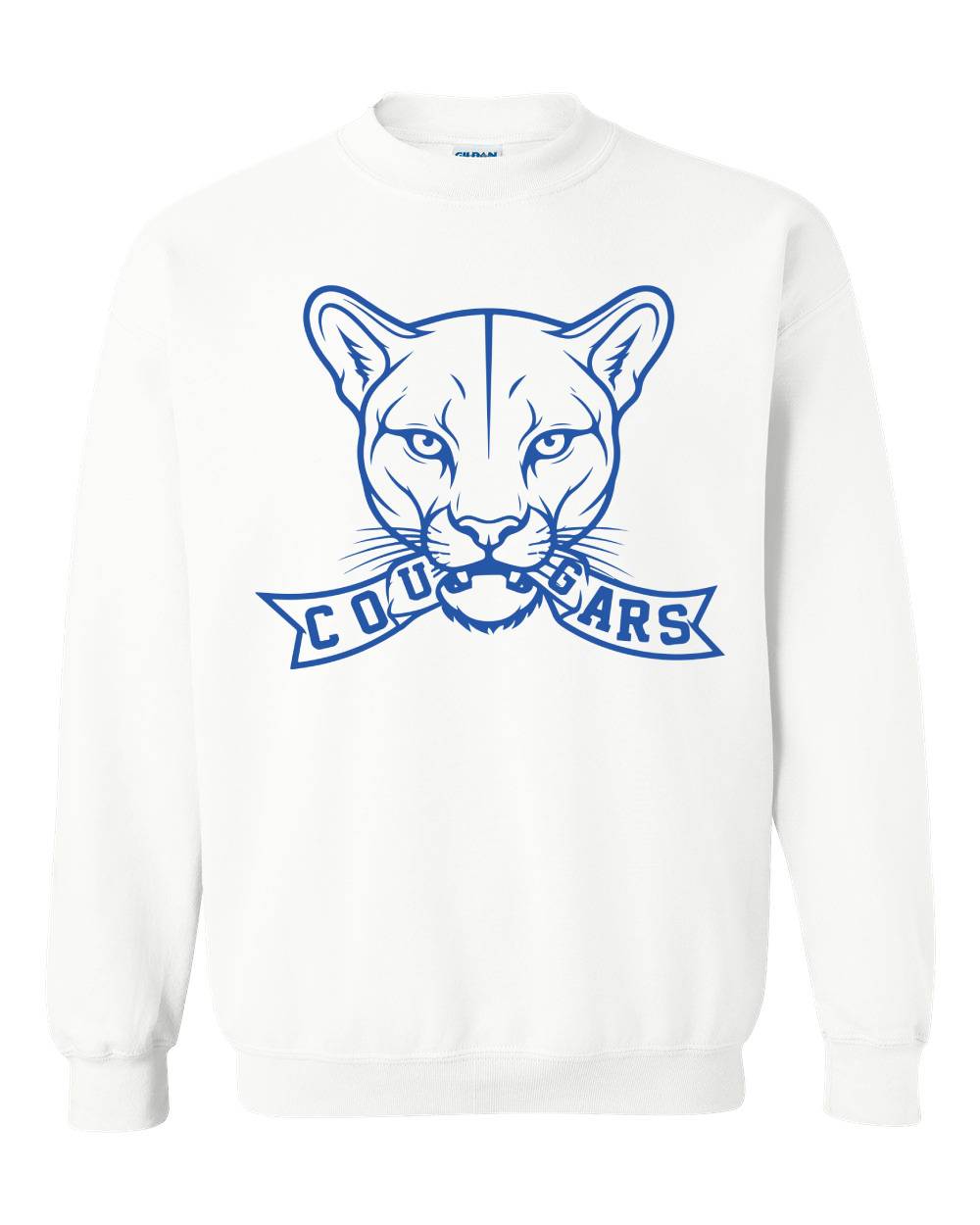 Cougars Banner Crewneck