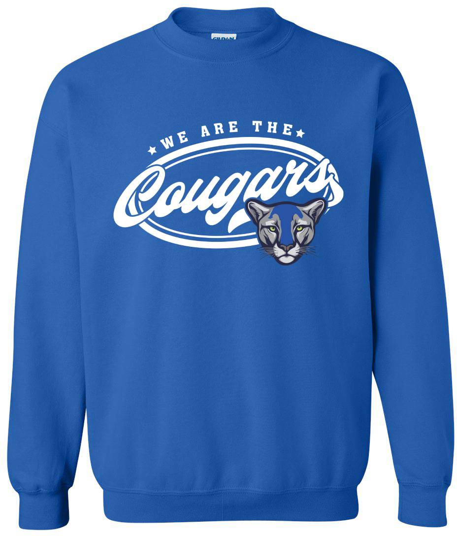 Kuss "We Are The Cougars" Crewneck