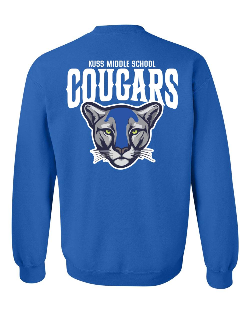Kuss Cougars Bold Crewneck
