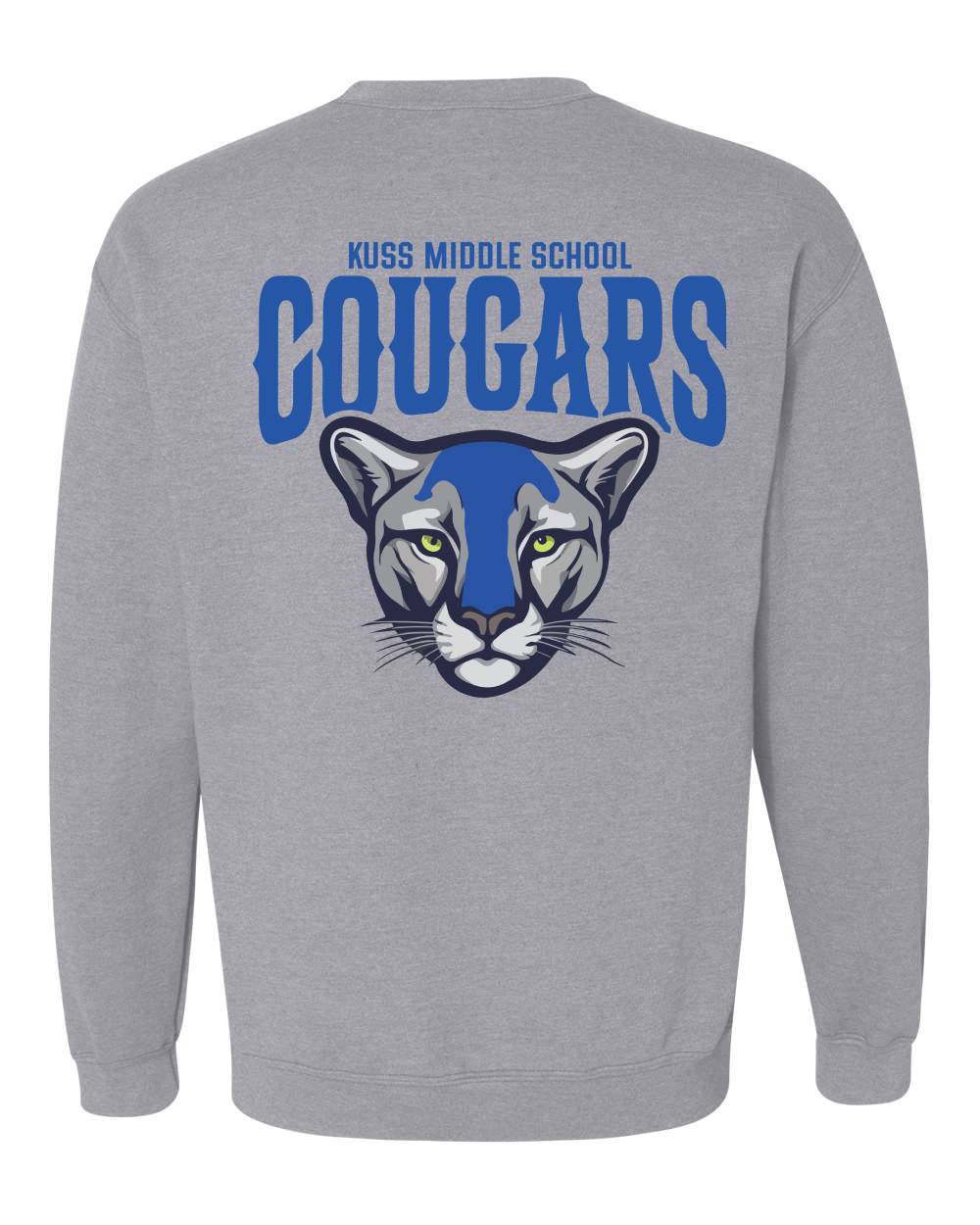 Kuss Cougars Bold Crewneck
