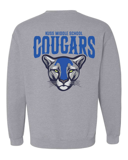 Kuss Cougars Bold Crewneck