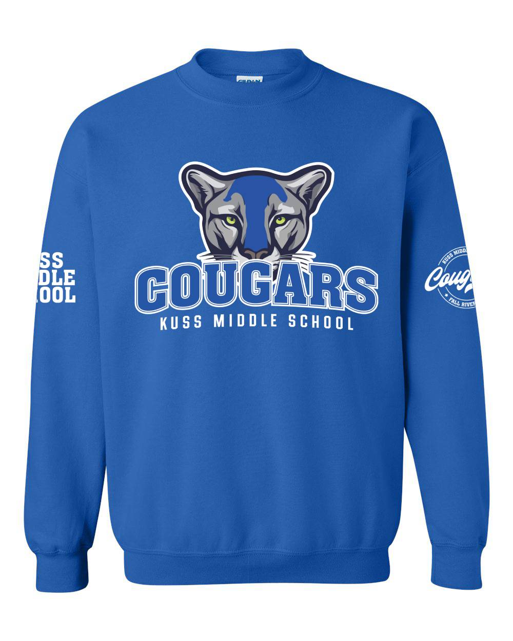 Kuss Cougars Peak Crewneck