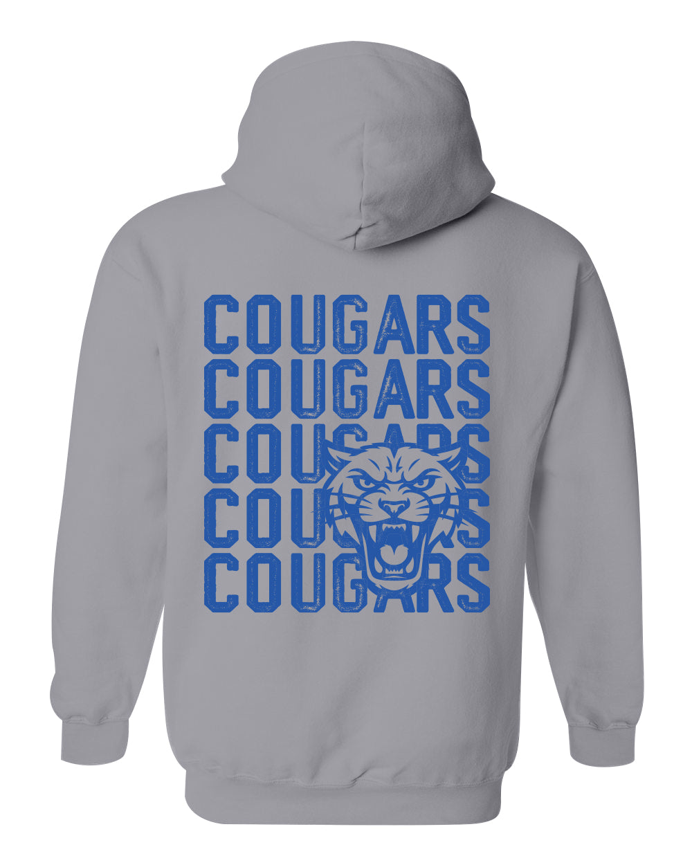 Kuss Cougars x5  Zip Up Hoodie- Unisex