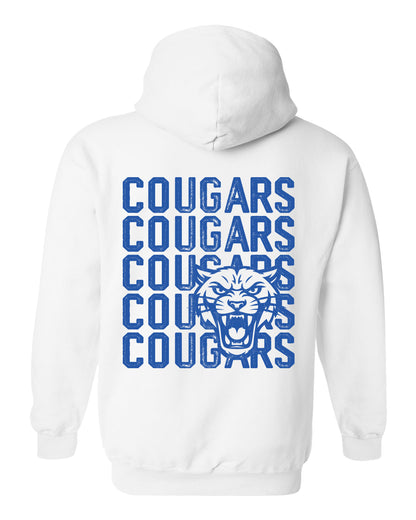 Kuss Cougars x5  Zip Up Hoodie- Unisex