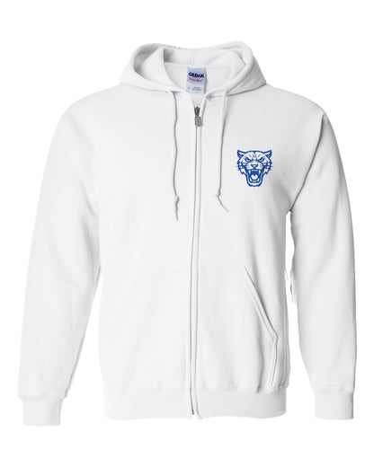 Kuss Cougars x5  Zip Up Hoodie- Unisex